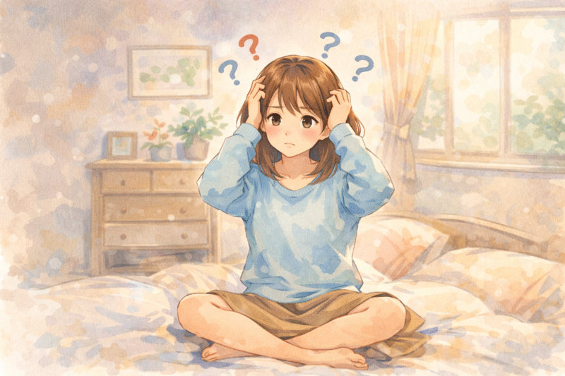 迷っている状態は自然なこと