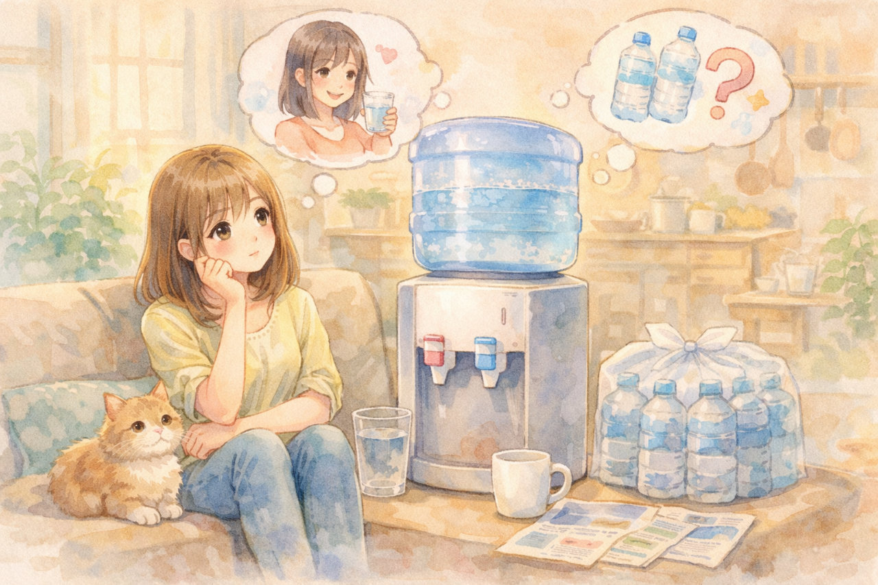 ウォーターサーバーが気になるけれど迷ってしまうのはなぜ？後悔しないために知っておきたい考え方