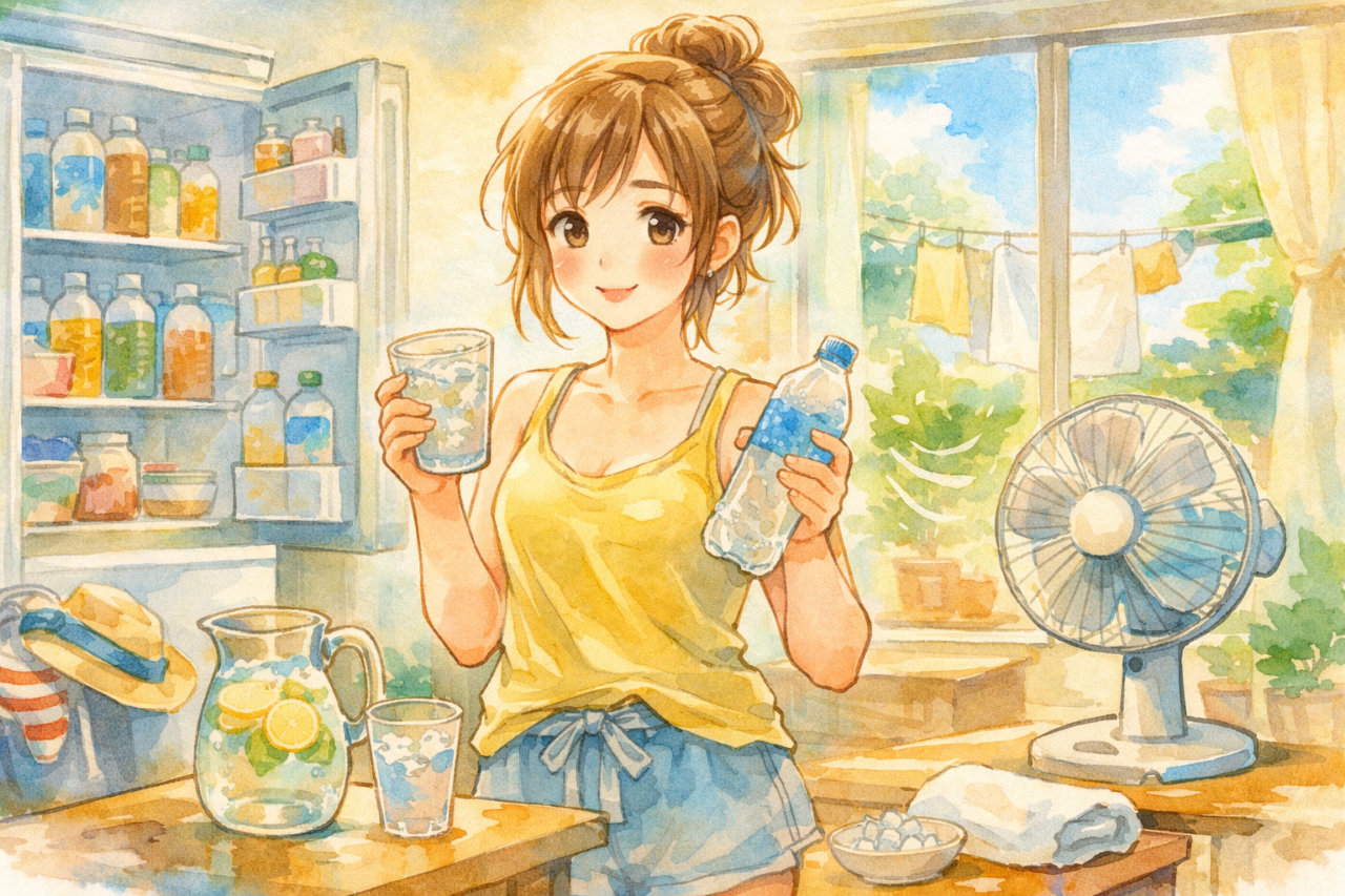 ペットボトルの飲み物がすぐなくなる…夏の飲み物管理が少し大変に感じる理由と家庭ごとの工夫の考え方