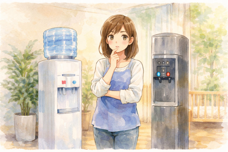 赤ちゃん家庭でウォーターサーバーを選ぶときの比較ポイント