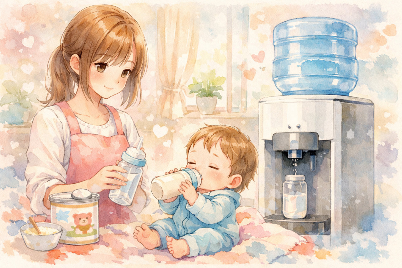 コスモウォーターは赤ちゃんのミルク作りに使える？水の条件・安全性・口コミから判断材料を解説！