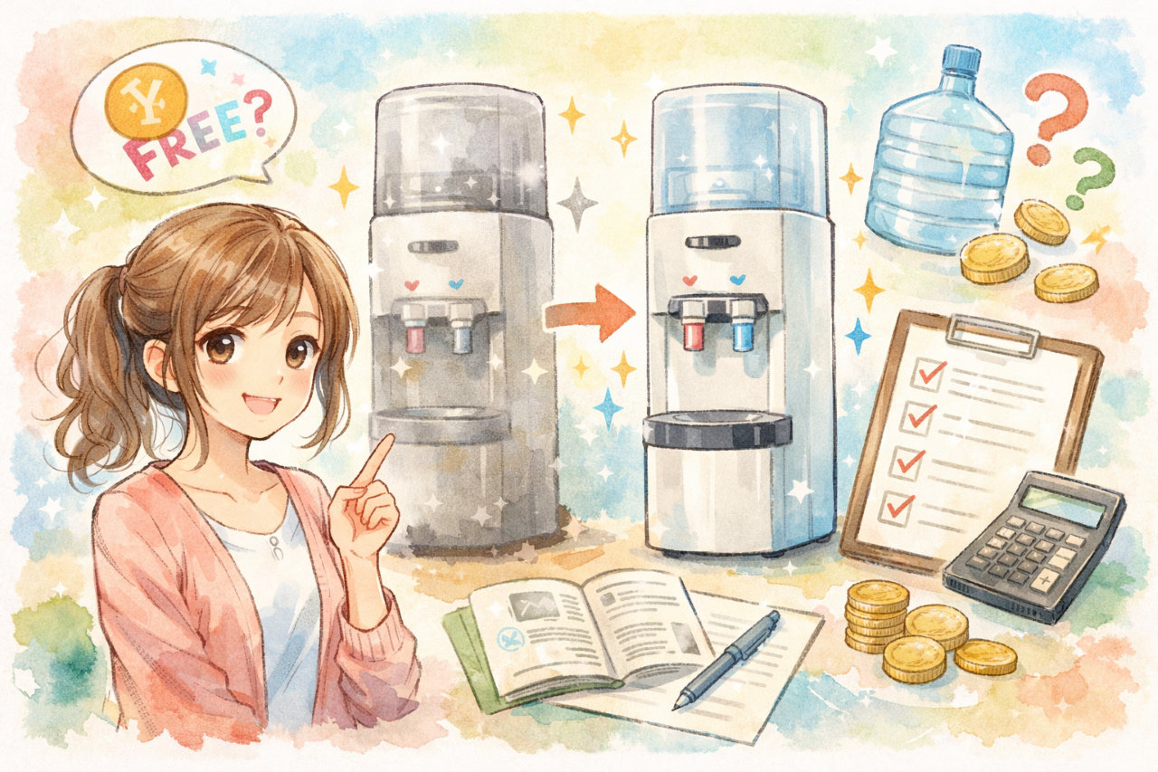 コスモウォーターの本体（サーバー）交換はできる？無料条件・費用・交換手順をわかりやすく解説！