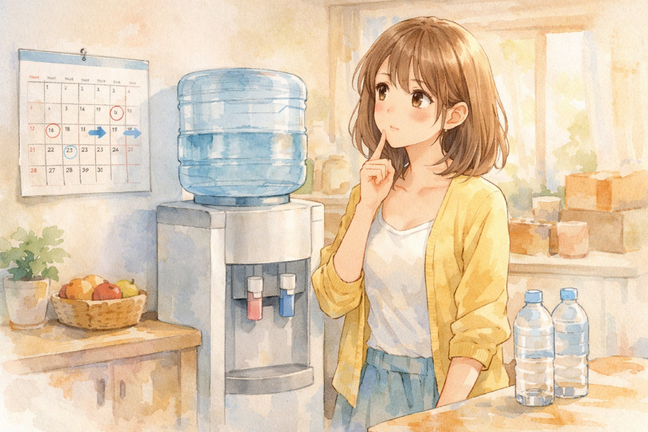 プレミアムウォーターはスキップできる？配送調整の方法や注文間隔のルール・注意点を解説！