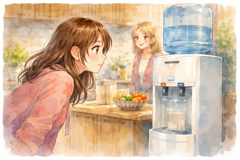 友人の家で見てから水のことが急に気になり始める理由