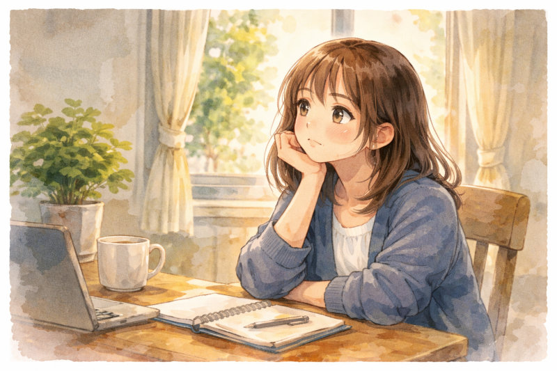 気になり始めた段階では急いで結論を出さなくてもいい