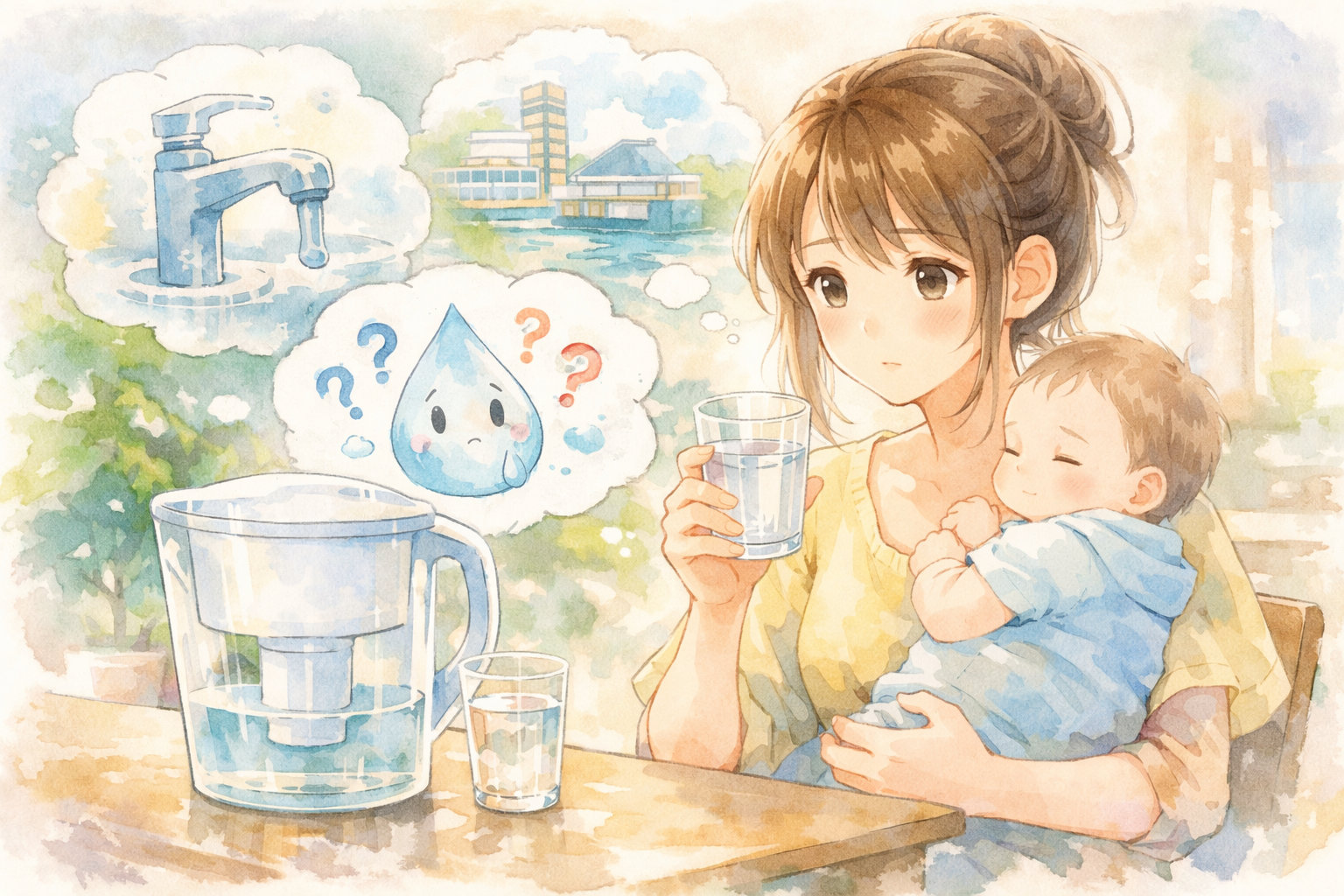 水道水って本当に大丈夫？子どもと暮らす家庭で気になり始める「飲み水の不安」を整理してみる